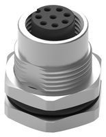WURTH ELEKTRONIK 643160100608 CONECTOR SENSOR, M12, HEMBRA, 8P SOLDAR
