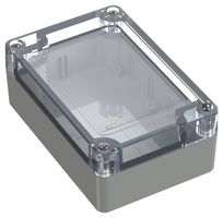MULTICOMP PRO MP011622 CARCASA, ABS, PC, GRIS, TRANSPARENTE