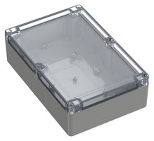 MULTICOMP PRO MP011702 ENCLOSURE, ABS, PC, GREY, TRANSPARENT