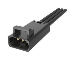 AMPHENOL COMMUNICATIONS SOLUTIONS FLHA2C008C0 CABLE ASSY, 2P, RCPT-FREE END, 3M