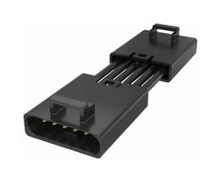 AMPHENOL COMMUNICATIONS SOLUTIONS FLHP6P008C0 CABLE ASSY, 6P, RCPT-RCPT, 3M