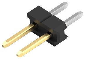 TE CONNECTIVITY 2MM-HB-S02-VT-02-H-TB CONECTOR MACHO, 2POS, 1FILA, 2MM, PAS