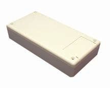 HAMMOND 1599ESGYBAT BOX, ABS, GREY, 34X85X170MM
