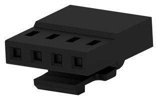 TE CONNECTIVITY 2MM-RCP-S04-BX CONNECTOR HOUSING, RCPT, 4POS, 2MM ROHS COMPLIANT: YES