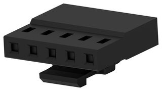 TE CONNECTIVITY 2MM-RCP-S05-BX CONNECTOR HOUSING, RCPT, 5POS, 2MM ROHS COMPLIANT: YES
