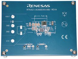 RENESAS RTKA211630DE0010BU EVAL BOARD, SYNCHRONOUS BUCK REGULATOR