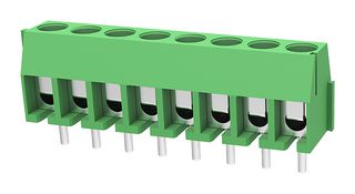 MULTICOMP PRO MP011990 BLOQUE, CABLE-PLACA, 90°, 8 VÃAS, 18AWG