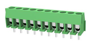 MULTICOMP PRO MP011992 BLOQUE, CABLE-PLACA, 90°, 10 VÃAS, 18AWG
