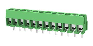 MULTICOMP PRO MP011994 BLOQUE, CABLE-PLACA, 90°, 12 VÃAS, 18AWG
