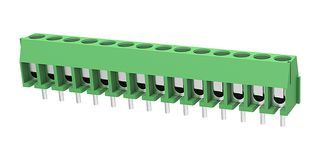 MULTICOMP PRO MP011996 BLOQUE, CABLE-PLACA, 90°, 14 VÃAS, 18AWG