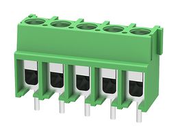 MULTICOMP PRO MP012002 TB, WIRE TO BRD, R/A, 5WAY, 12AWG
