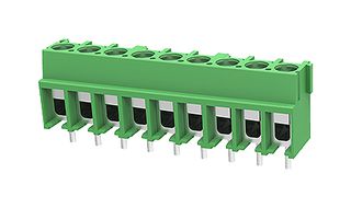 MULTICOMP PRO MP012006 TB, WIRE TO BRD, R/A, 9WAY, 12AWG