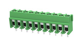 MULTICOMP PRO MP012007 TB, WIRE TO BRD, R/A, 10WAY, 12AWG