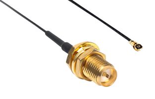 PULSE ELECTRONICS W9017BD0200 CNJ CBL, SMA HEMBRA-MHF4 90º MACHO, 7.9"