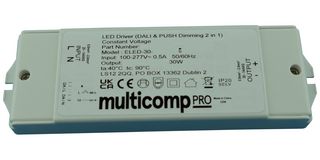 MULTICOMP PRO MP011869 LED DRIVER, CONSTANT VOLTAGE, 30W
