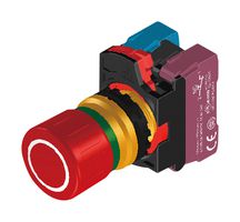MULTICOMP PRO MP-AP2E-P3E01R E-STOP SW, SPST-NC, 10A, 120VAC/24VDC
