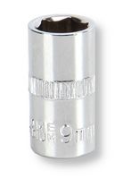 MULTICOMP PRO MP14-CRV09 SOCKET, HEX, CRV, 1/4" DRIVE, 9MM