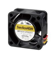 SANYO DENKI 9WPA0412P6G001 VENTILADOR DC 40MM 13.4CFM, 44DBA