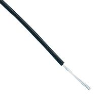 BRAND REX SPC00443A002 25M Wire, Equipment, 24 AWG, 0.22 mm , 300 V, Black, 82 ft, 25 m RoHS Compliant: Yes