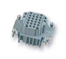 HARTING 09 16 024 3101 Heavy Duty Connector Insert, 24+PE, Less
