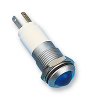 CML INNOVATIVE TECHNOLOGIES 19272357 LED, M14, 24VDC, MATT CHROME, BLU