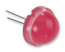 KINGBRIGHT DLC2-6SRD LED, RED, 20MM, 75MCD, 660NM