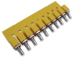 WEIDMULLER WQV4/10 JUMPER BAR, 10 WAY, 41A