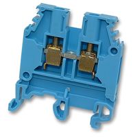 ENTRELEC - TE CONNECTIVITY 012511601 TERMINAL BLOCK, DIN RAIL, 1 POSITION, 24-10AWG