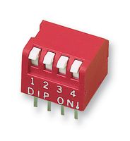 MULTICOMP PRO MCNDP-04V INT DIP/SIP, 4CIRCUITOS, TECLA DE PIANO