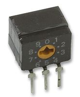 ARATAS A6CV-10R SWITCH, 10 POS, BCD, VERT