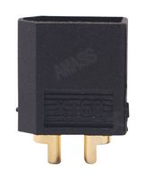 MULTICOMP PRO MP011784 RECT PWR CONN, PLUG, 2POS, SOLDER