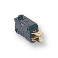 OMRON ELECTRONIC COMPONENTS V-16-1C5 Microswitch, SPDT, Plunger, Quick Connect, Solder, 16 A, 250 V RoHS Compliant: Yes