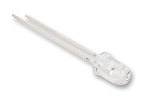 BIVAR LED5-UV-400-30 LED, BLUE, T-1 3/4 (5MM), 12MCD, 400NM