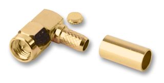 MULTICOMP PRO MP-19-02F-4-TGG RF COAX CONN, SMA, R/A PLUG, 50 OHM