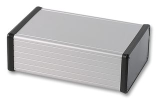 HAMMOND 1455N1602 Enclosure, 1455 Series, Extruded With Pl