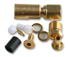RADIALL R112005000 RF / Coaxial Connector, SMC Coaxial, Straight Plug, Solder, 50 ohm, RG179, RG187, RG188, RG316 RoHS Compliant: Yes