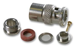 RADIALL R142016000 RF COAXIAL, BNC, STRAIGHT PLUG, 75OHM