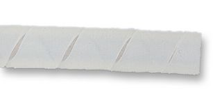 HELLERMANNTYTON 161-41100 Sleeving, Spiral Wrap, 20 mm, PE (Polyethylene), Transparent, 30 m RoHS Compliant: Yes