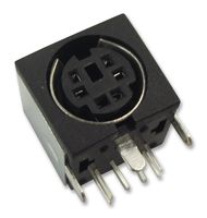 LUMBERG TM 0508 A/6 TOMA, MINI DIN, CHASIS, 6 WAY, PCB