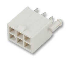 AMP - TE CONNECTIVITY 1-770178-0 Wire-To-Board Connector, Vertical, Mini-Universal MATE-N-LOK Series, Through Hole, Plug, 6, 4.14 mm RoHS Compliant: Yes