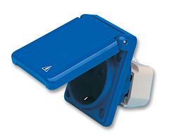 WALTHER 10003 CONN, 16A, 230V, PANEL MOUNT