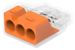 TE CONNECTIVITY 2388553-3 WIRE SPLICE CONN, 12-22 AWG, ORA, PC/PP