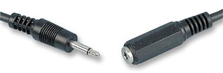 PRO SIGNAL PSG00101 3.5MM JACK SOCKET TO PLUG-1.2M