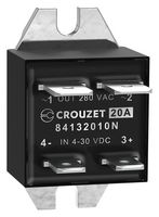 CROUZET 84132010N SOLID STATE RELAY, 20A, 4-30VDC, PANEL