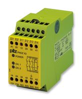 PILZ 774-314 PNOZ/X3/110V24V RELAY, SAFETY, 3PST-NO, 240VAC, 8A