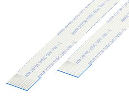 GCT 05-11-A-0076-A-4-06-4-T CNJ CABLE, FFC, 11POS, 0.5MM, 76MM