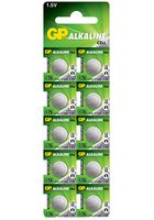 GP BATTERIES GPA76-C10 PILA NO REC, 1.5V, LR44, ALCALINA
