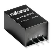 MULTICOMP PRO MP-K7812-2000R3 DC-DC CONVERTER, 12V/-12V, 2A/0.6A ROHS COMPLIANT: YES