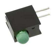 DIALIGHT 551-0001-875F CKT BOARD INDICATOR, GRN, 12.6MCD, TH