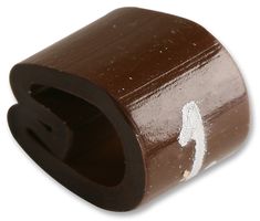 TE CONNECTIVITY - RAYCHEM 6171101 CABLE MARKER, Z13, 1, BROWN, PK100